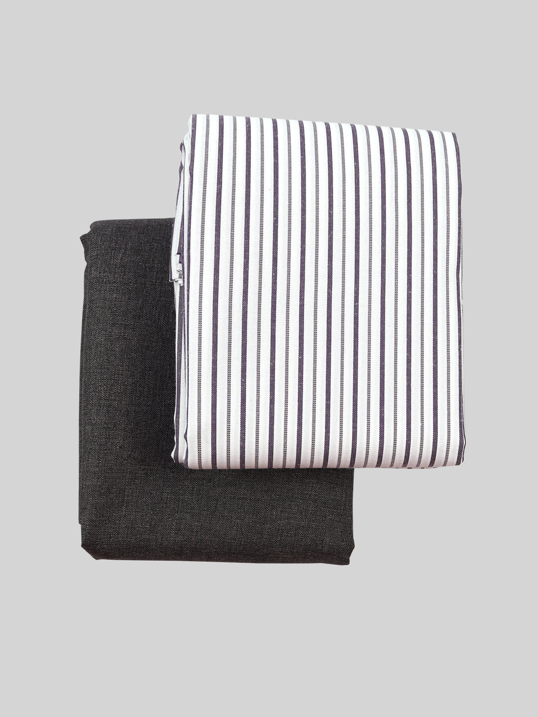 Cotton Striped Shirting & Suiting Gift Box Combo ME100-Full view