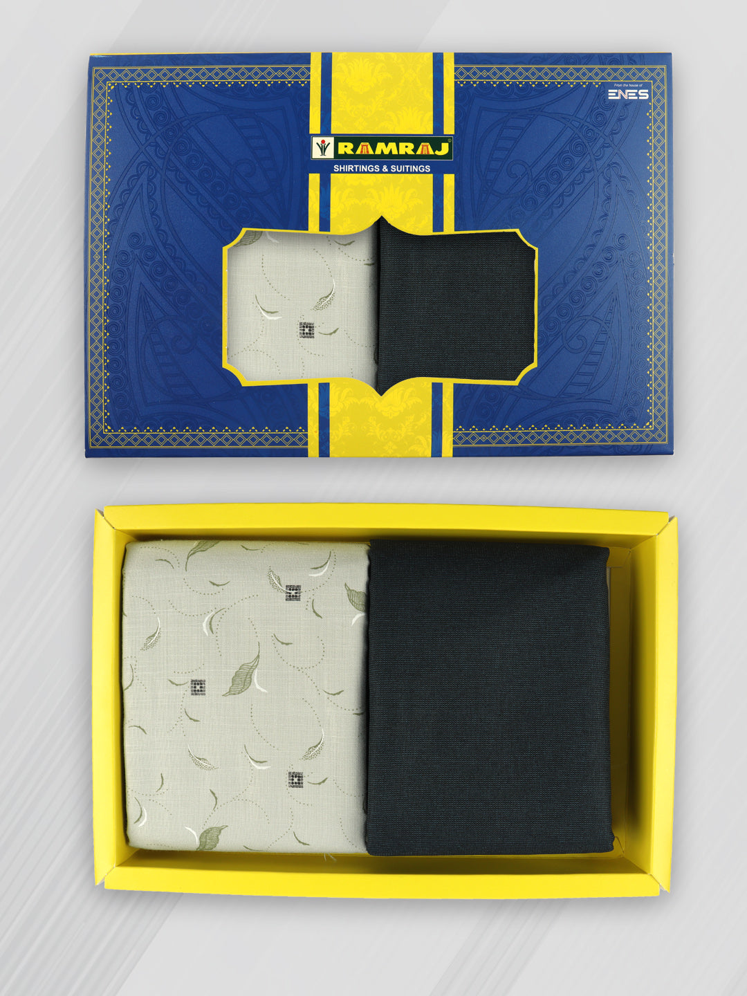 Cotton Blend Printed Shirting & Suiting Gift Box ME251