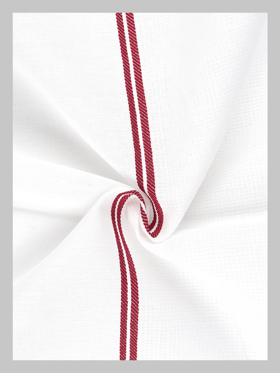 Cotton White Bath Towel Special Matty (2 PCs Pack)-Zoomview