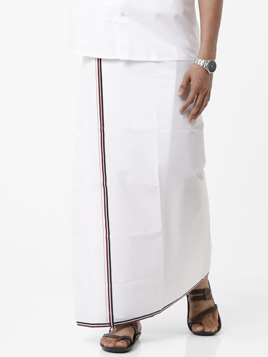 Cotton Double Political Dhoti VIP- ADMK