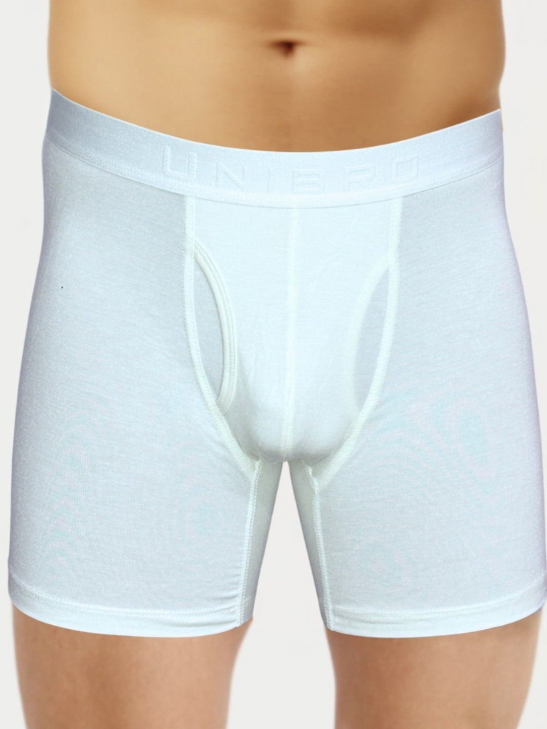 Men TENCEL™ Air Modal Fiber White Boxer Brief