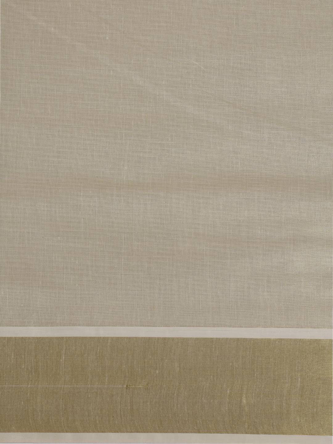 Women Tissue Gold Full Plain Saree KLS41