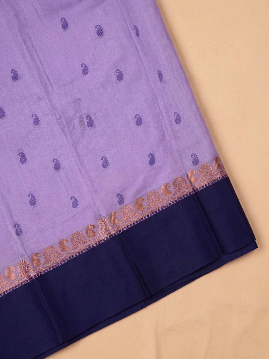 Women Art Silk Violet Saree ASS145