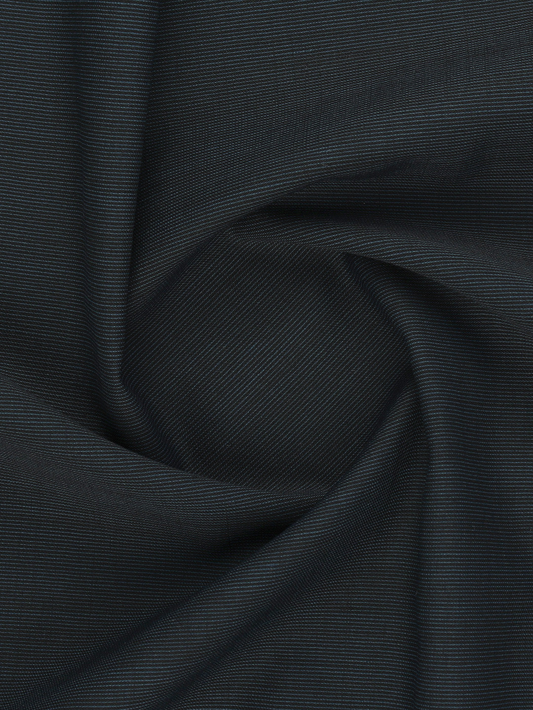 Men Wool Blended Plain Suiting Fabric Dark Blue Star Wool