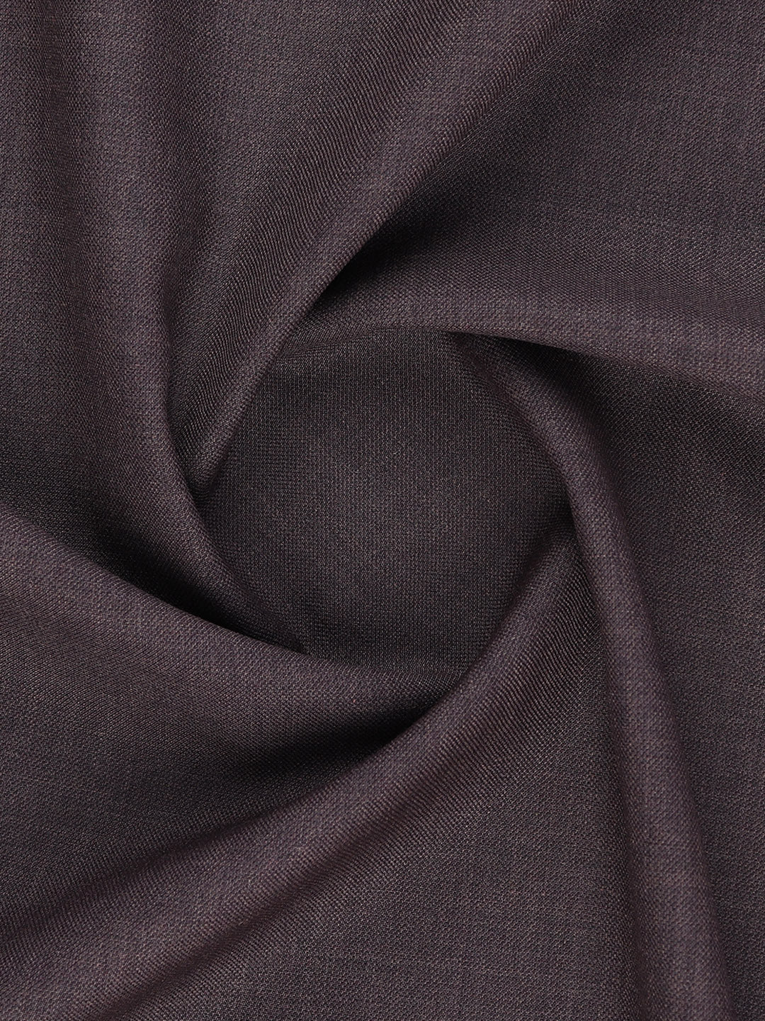 Men Wool Blended Brown Plain Suiting Fabric Star Wool
