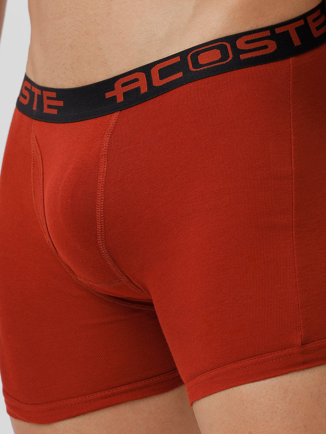 Men 100% Combed Cotton Assorted Colour OE Without Pocket Trunk Acoste 1013 (Pack of 2)