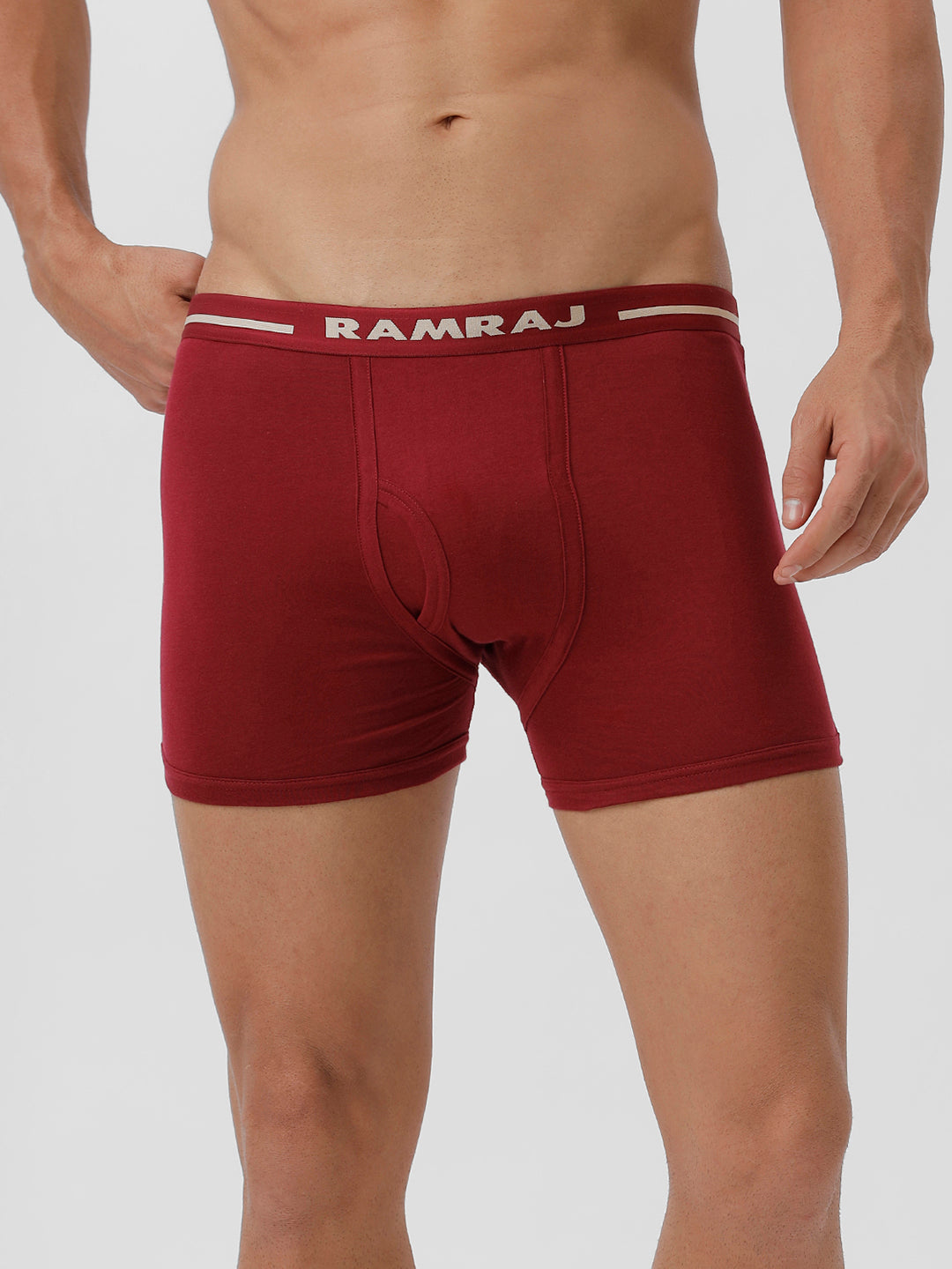 Men Assorted Colour Without Pocket Trunk Softex Pack of 2
