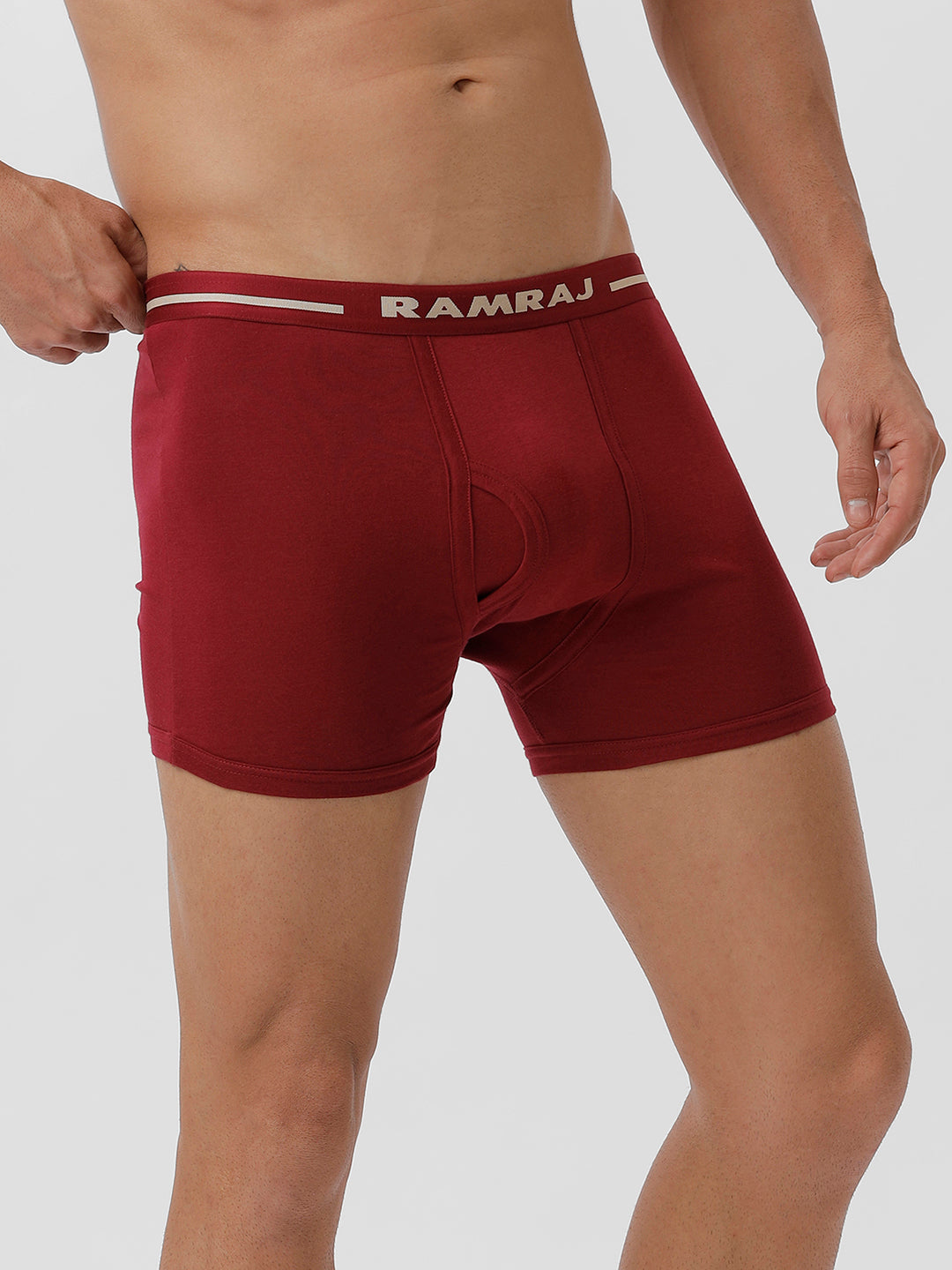 Men Assorted Colour Without Pocket Trunk Softex Pack of 2