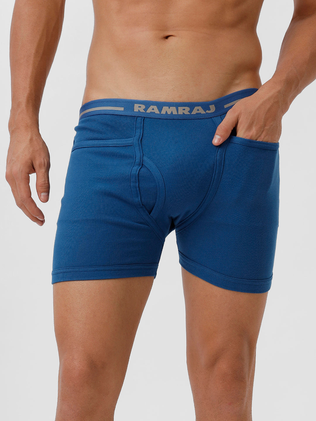 Men 100% Combed Cotton Assorted Colour OE Pocket Trunk Arrow (Pack of 2)