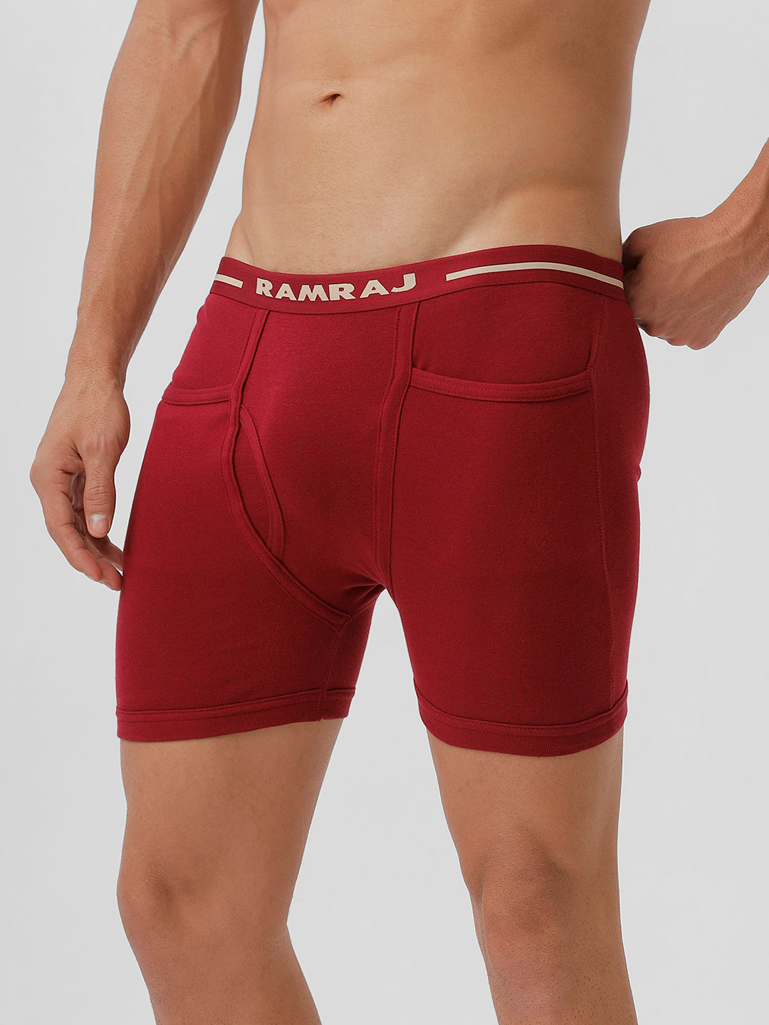 Men 100% Combed Cotton Assorted Colour OE Pocket Trunk Arrow (Pack of 2)