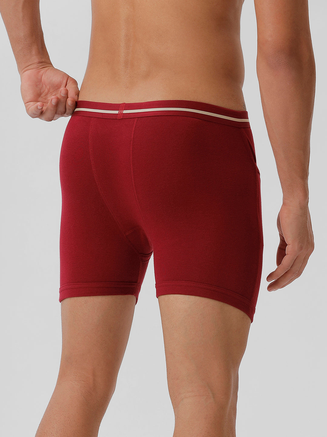 Men 100% Combed Cotton Assorted Colour OE Pocket Trunk Plus size Arrow (Pack of 2)