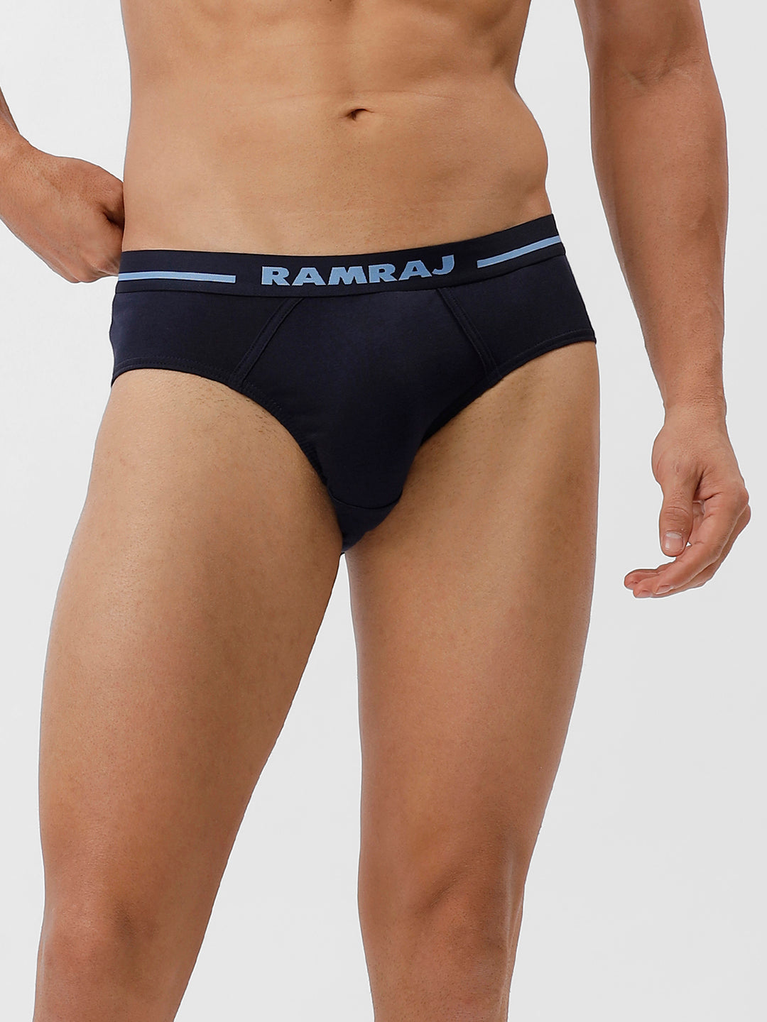 Men Briefs Outer Elastic 2 Pcs Combo Navy and Cherry Suriya