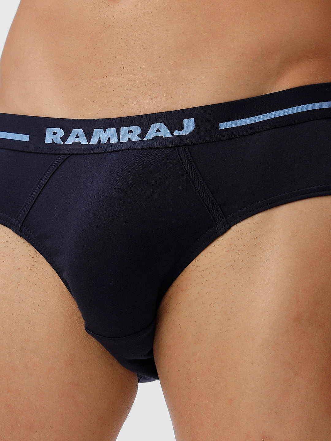 Men Briefs Suriya Outer Elastic Navy Pack of 2