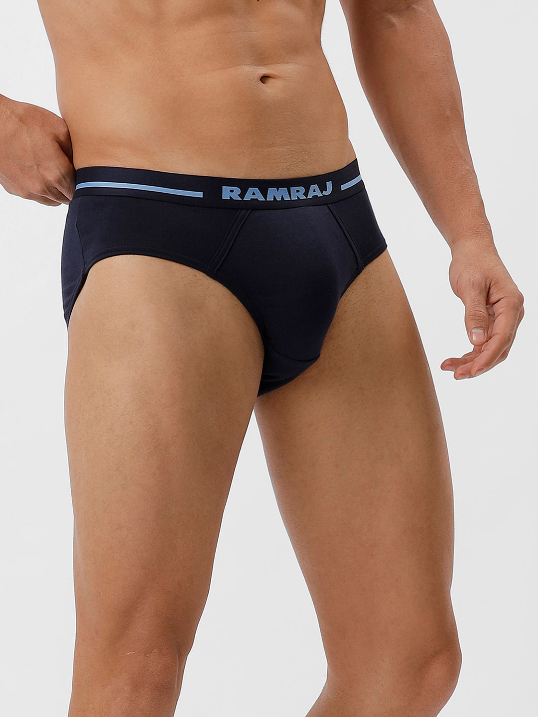 Men Briefs Outer Elastic 2 Pcs Combo Navy and Cherry Suriya