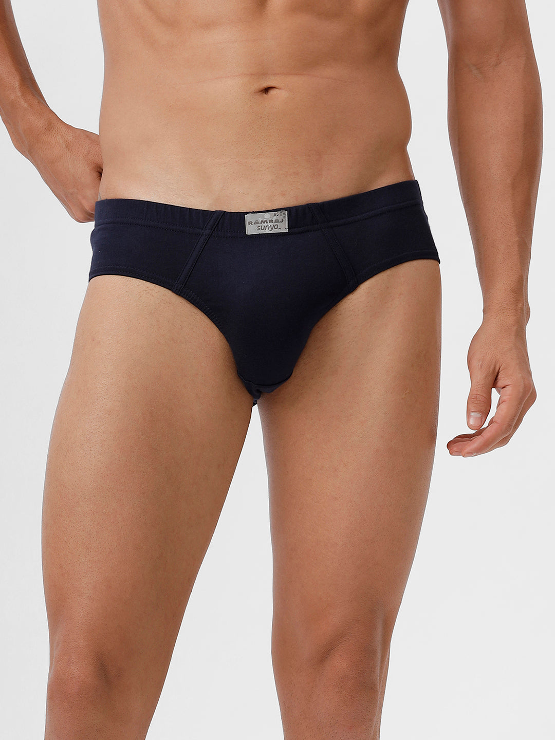 Men Briefs Suriya Inner Elastic Navy Pack of 2