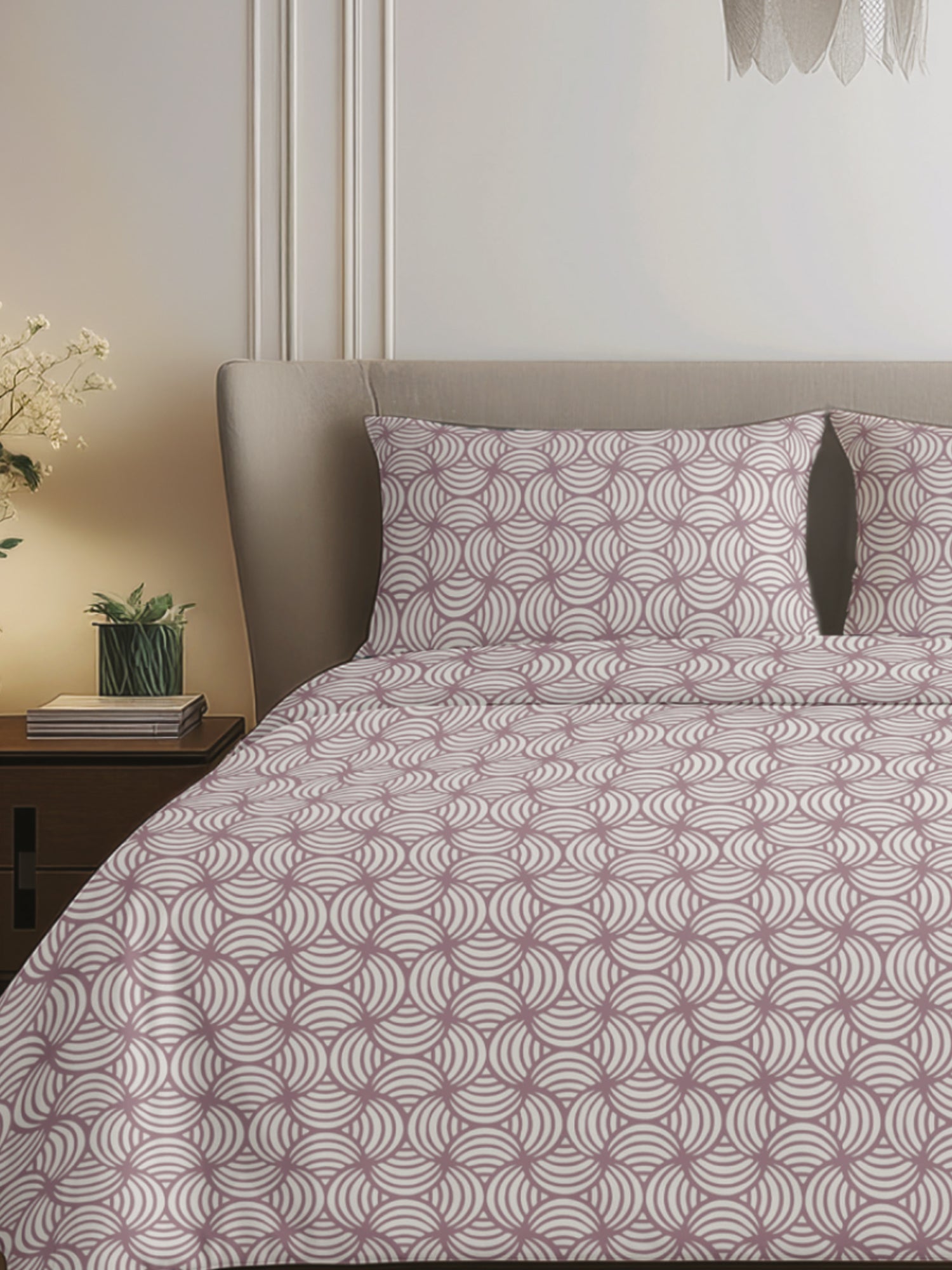 King Size Premium Cotton Bed Sheet & 2 Pillow Cover Set BPP01