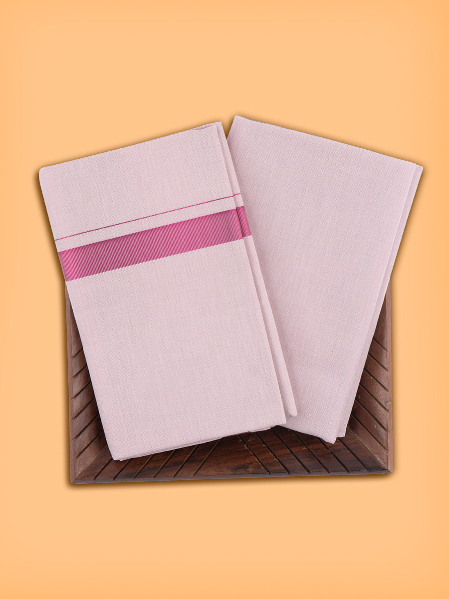 Men Tissue Rose Dhoti & Shirting Set Celebrity Set