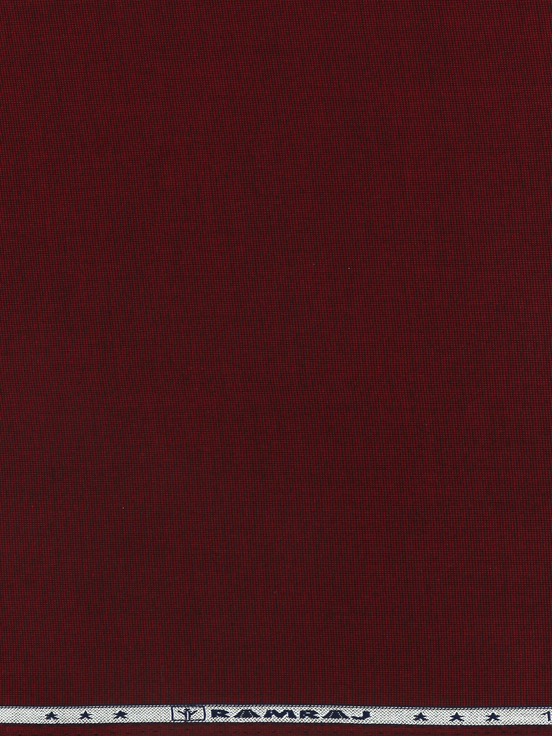 100%Cotton Maroon Plain Shirt Fabric Motorola