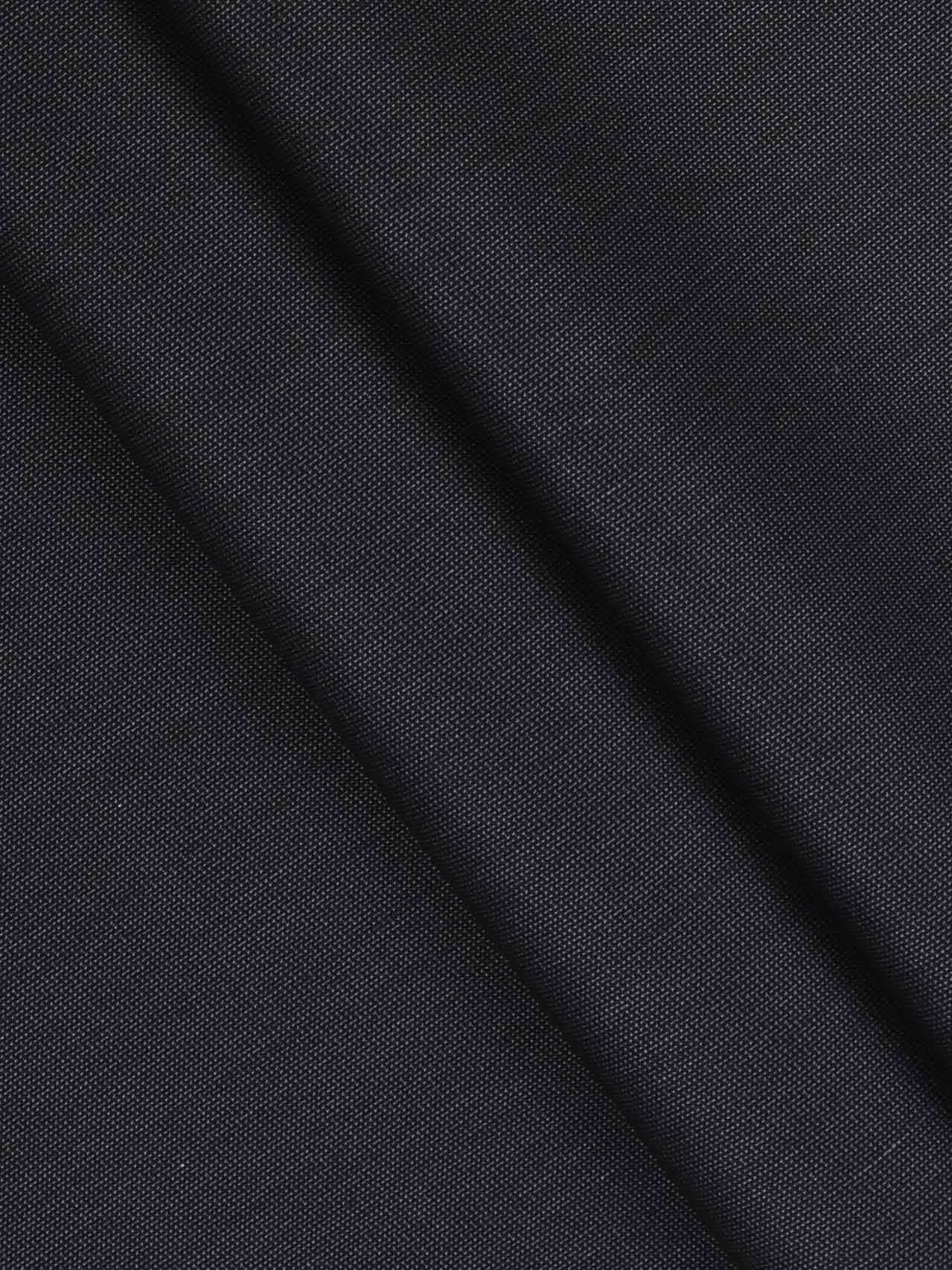 100% Premium Cotton Indigo Blue & Grey Colour Plain Pants Fabric- Close view