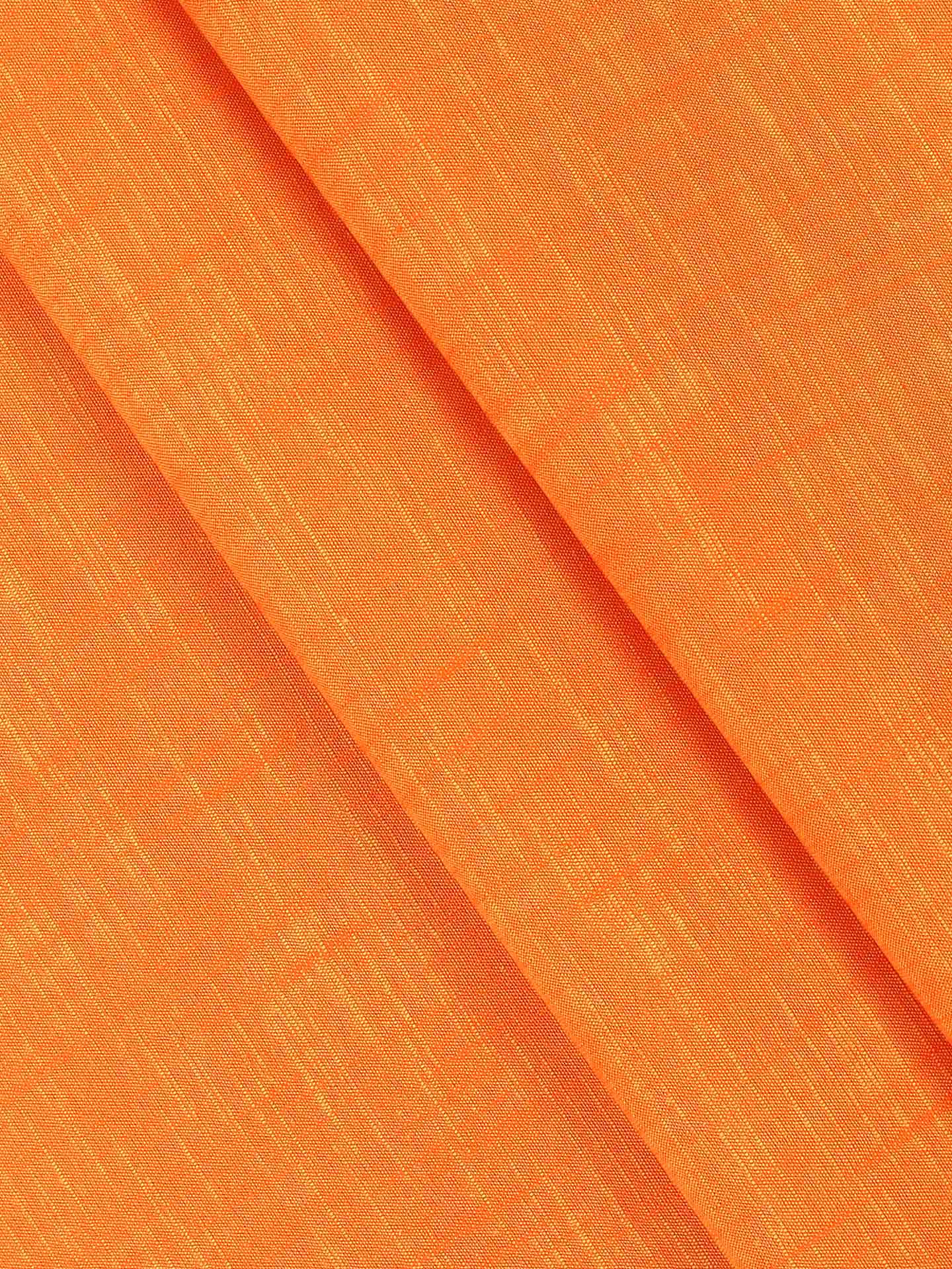 Men Cotton Blend Self Design Shirt Fabric Orange Mercury Bit