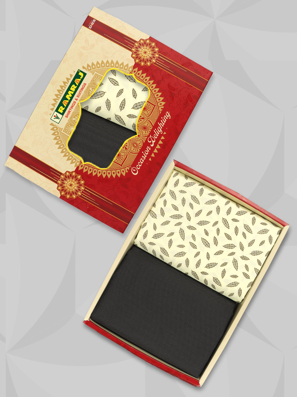 Cotton Printed Shirting & Suiting Gift Box RD156