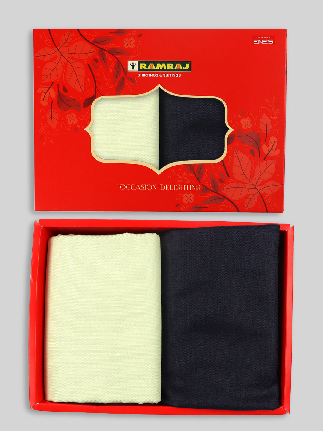 Cotton Plain Shirting & Suiting Gift Box RD184