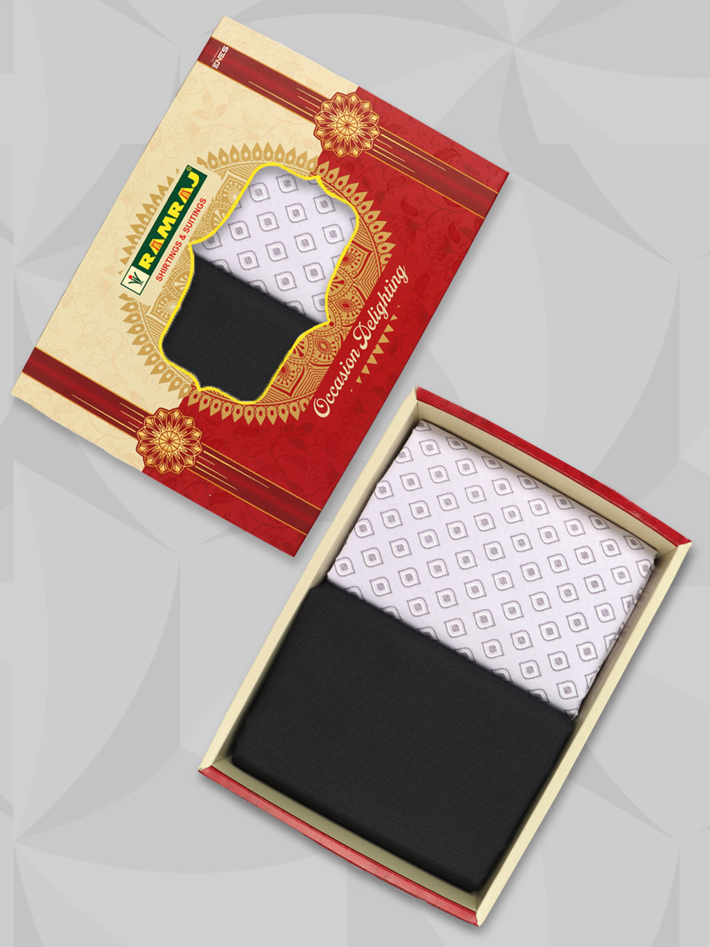 Cotton Printed Shirting & Suiting Gift Box RD155