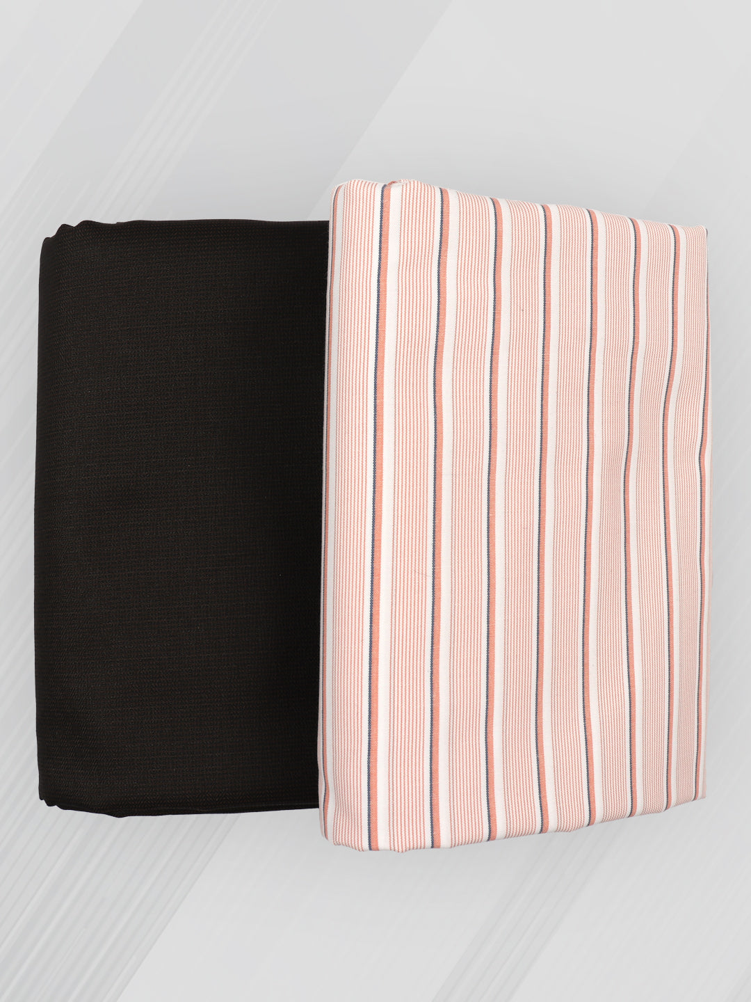 Mens Cotton Striped Shirting & Suiting Gift Box RD140