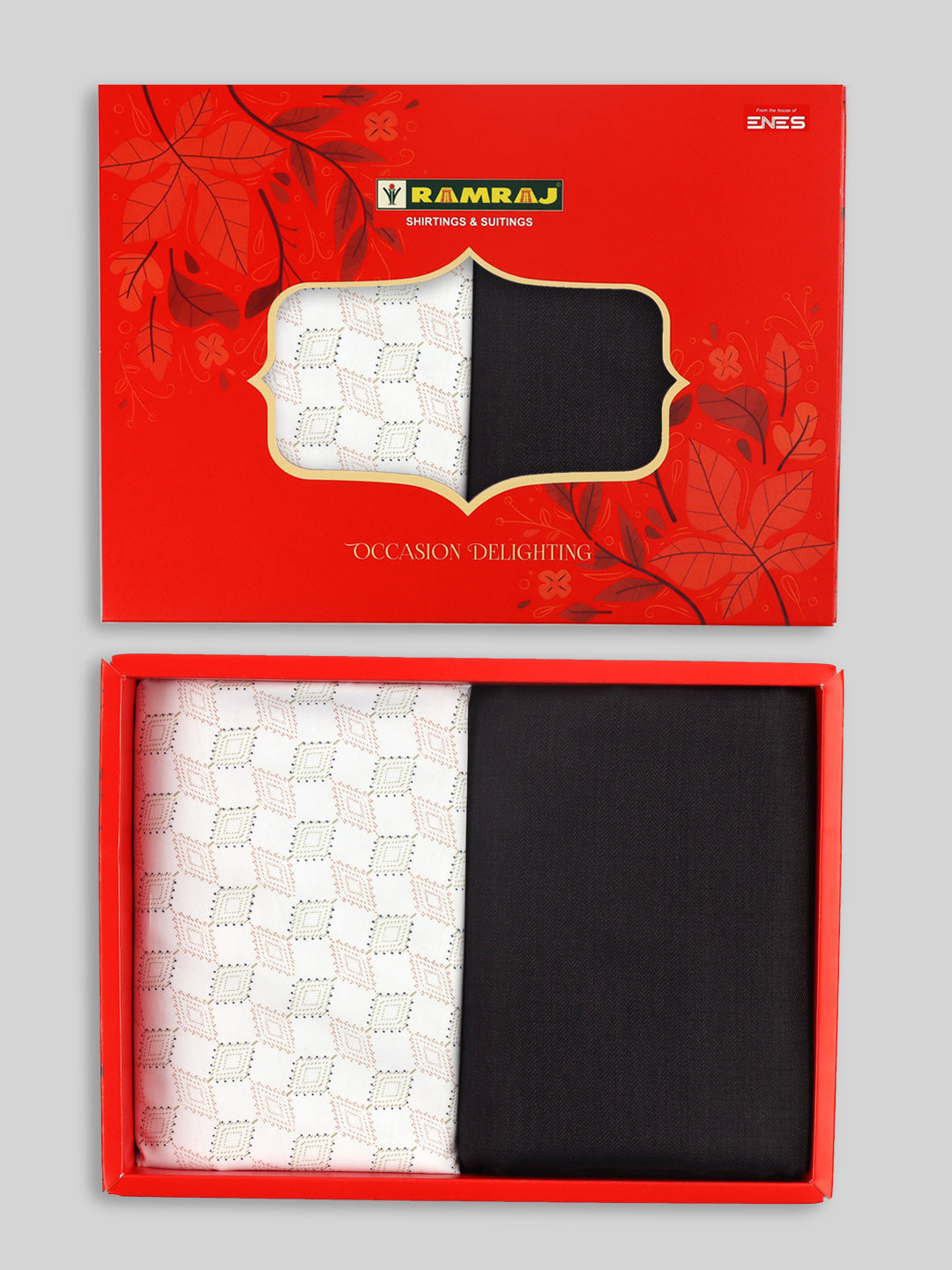 Cotton Printed Shirting & Suiting Gift Box RD180