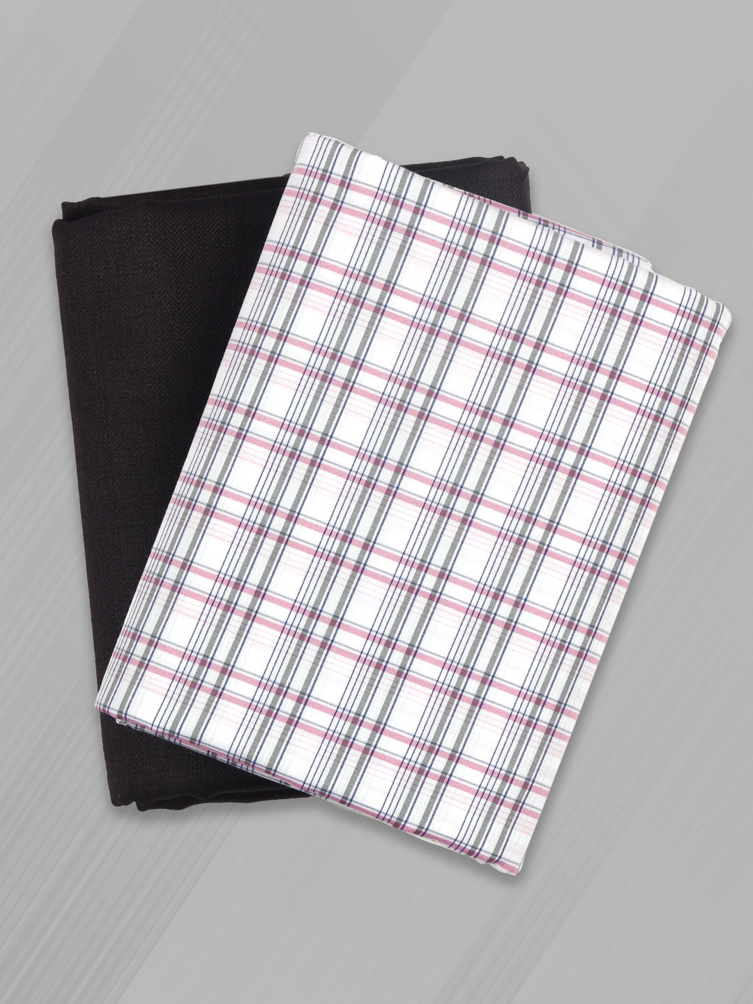 Cotton Checked Shirting & Suiting Gift Box RD188