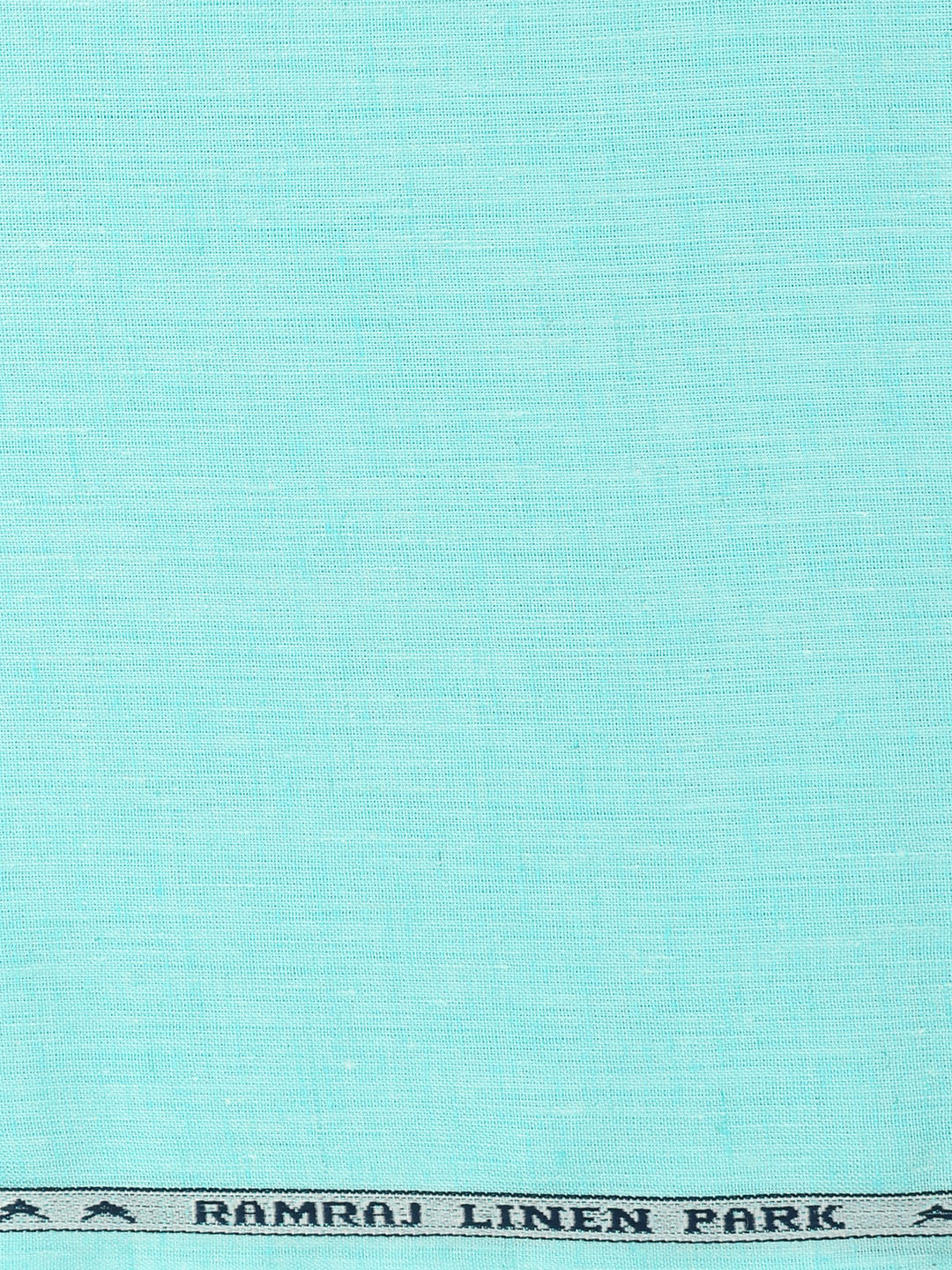 Men Premium Linen Tencel Sky Blue Plain Shirt Fabric