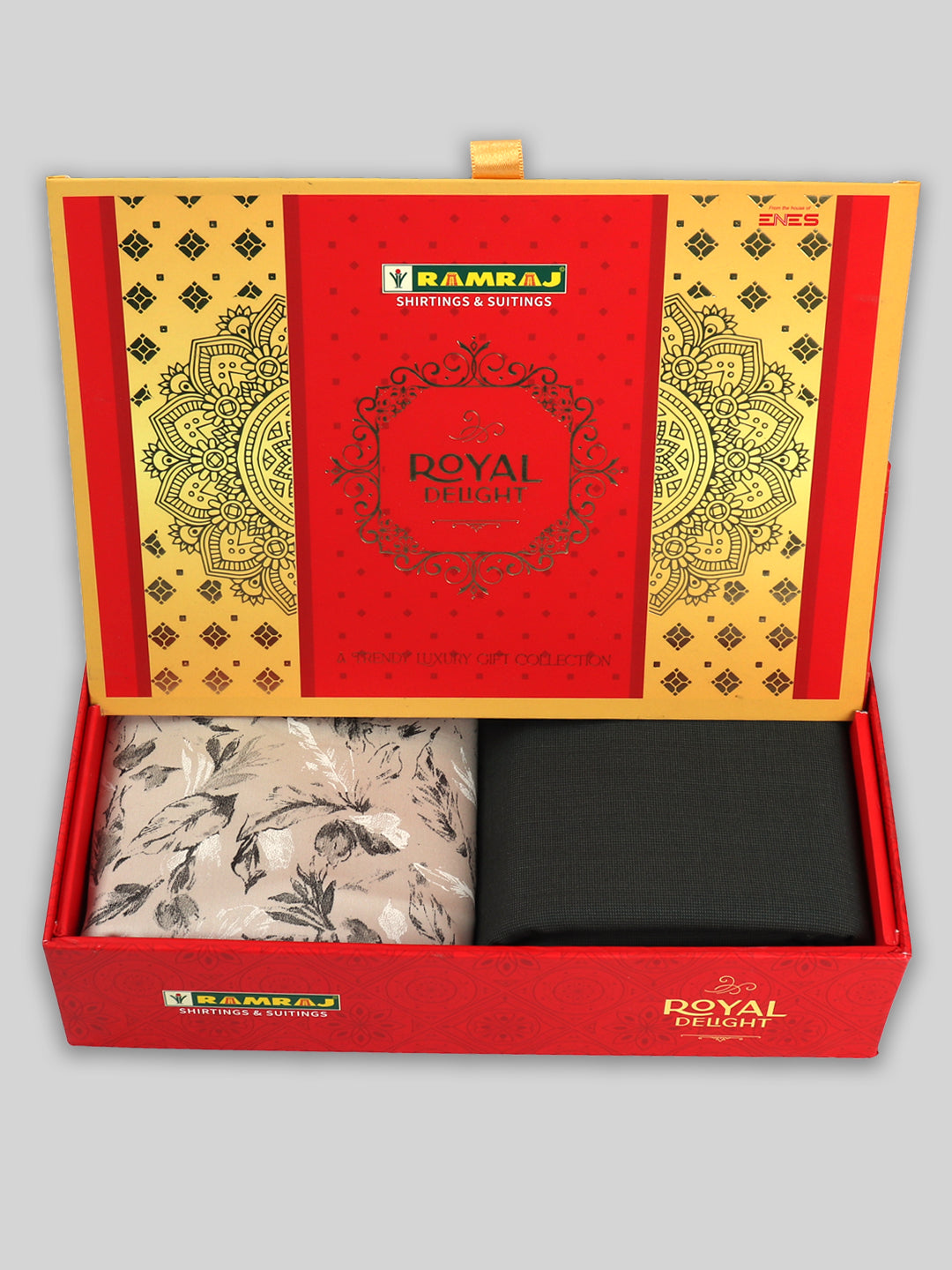 Cotton Printed Shirting & Suiting Gift Box RY96