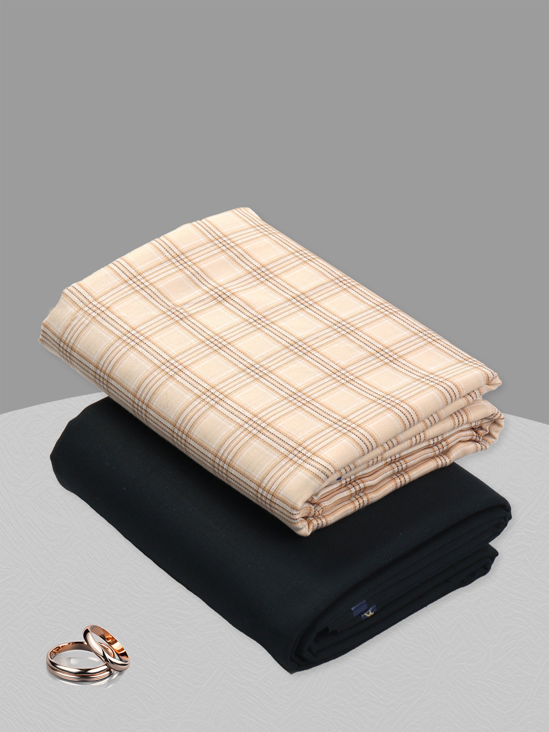 Cotton Checked Shirting & Suiting Gift Box RY104