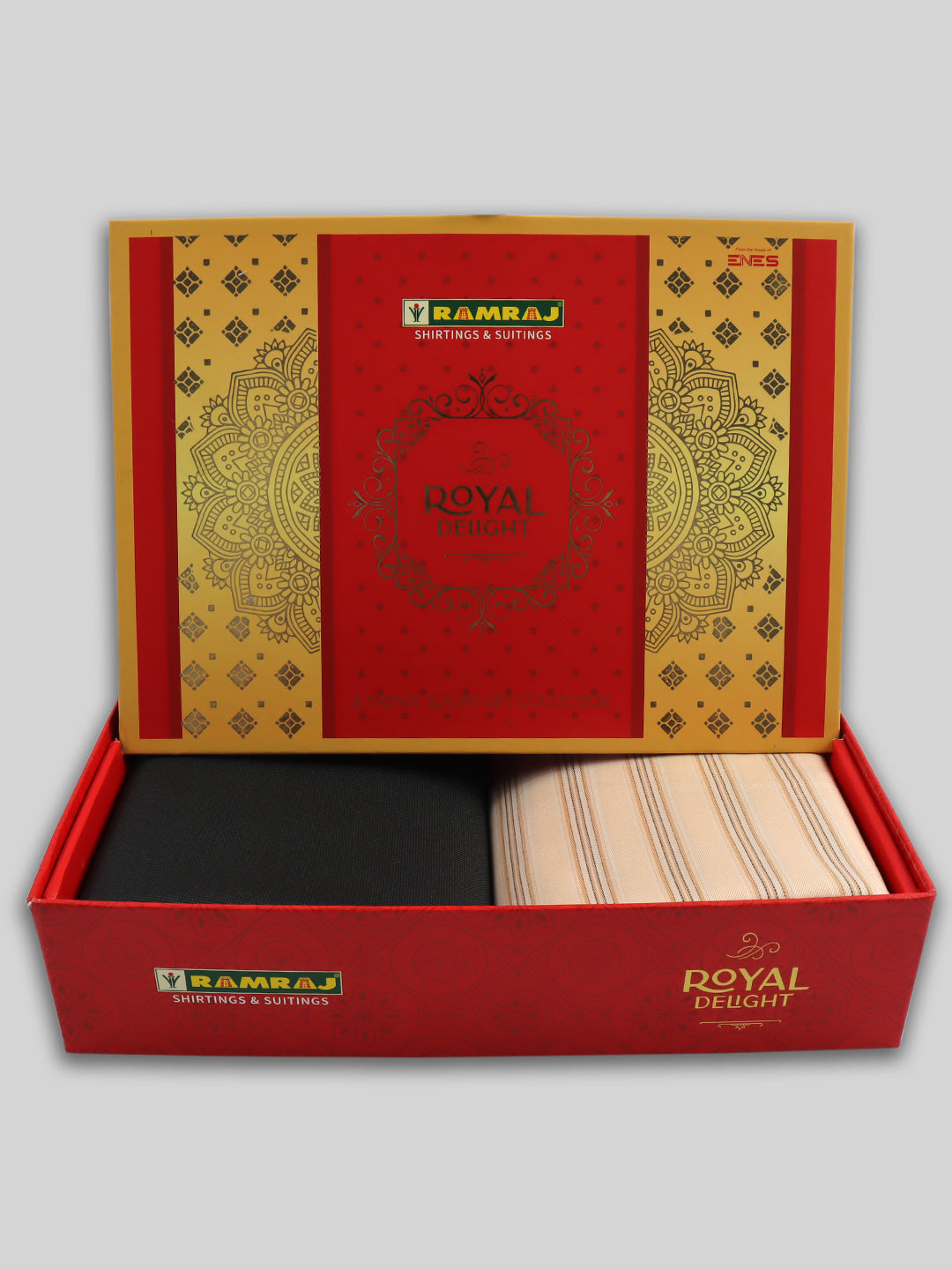 Cotton Striped Shirting & Suiting Gift Box RY93