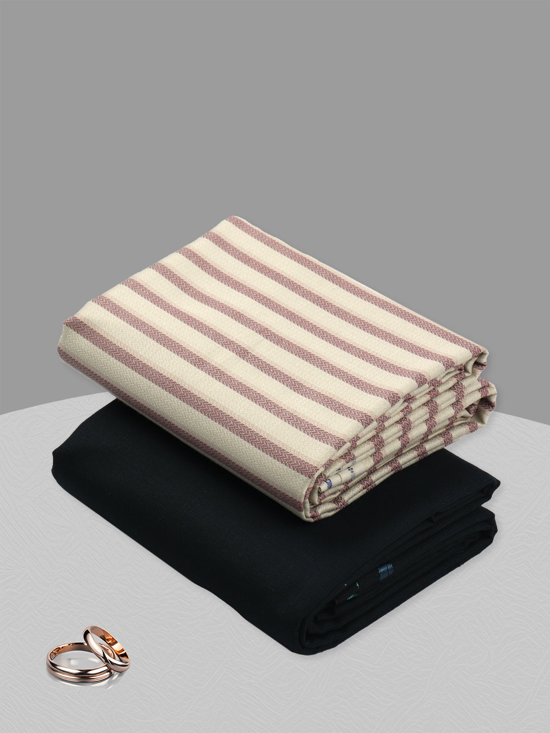 Cotton Striped Shirting & Suiting Gift Box RY106