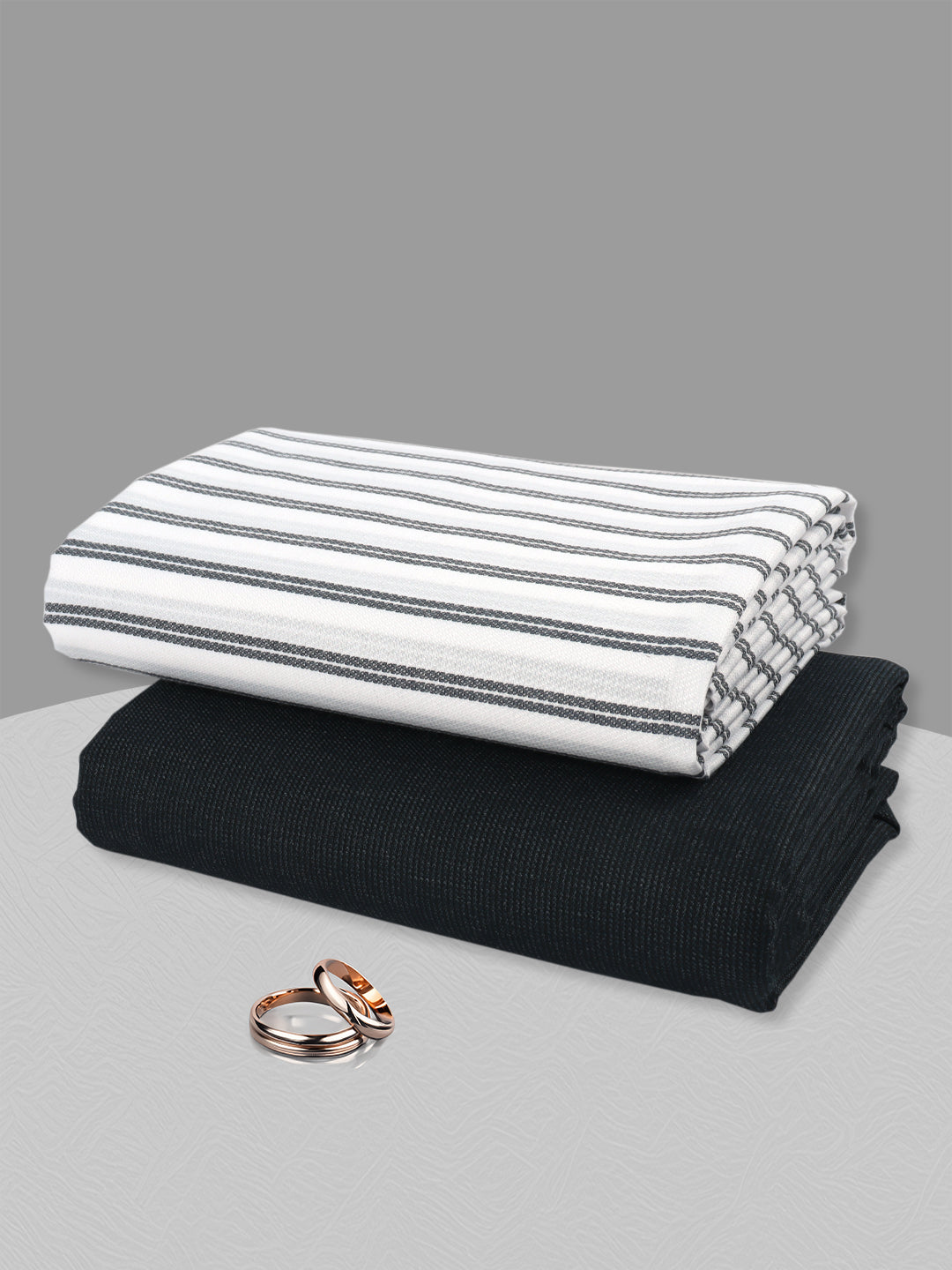Cotton Striped Shirting & Suiting Gift Box RY94