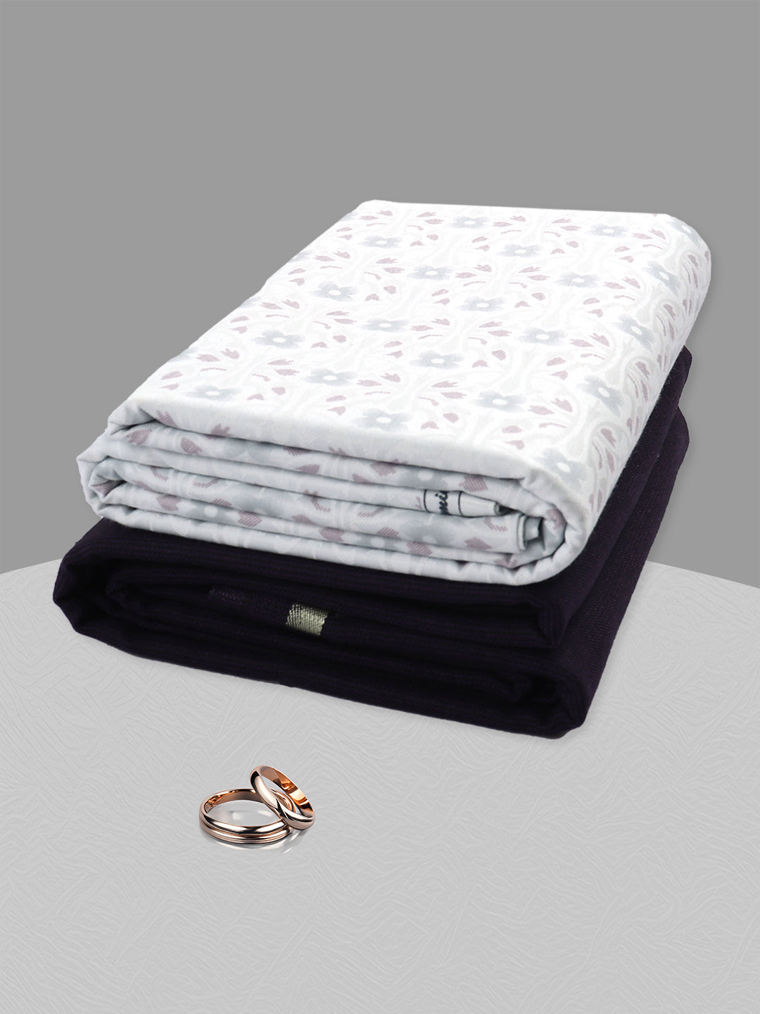 Men 100% Cotton Printed Shirting & Suiting Gift Box RY70