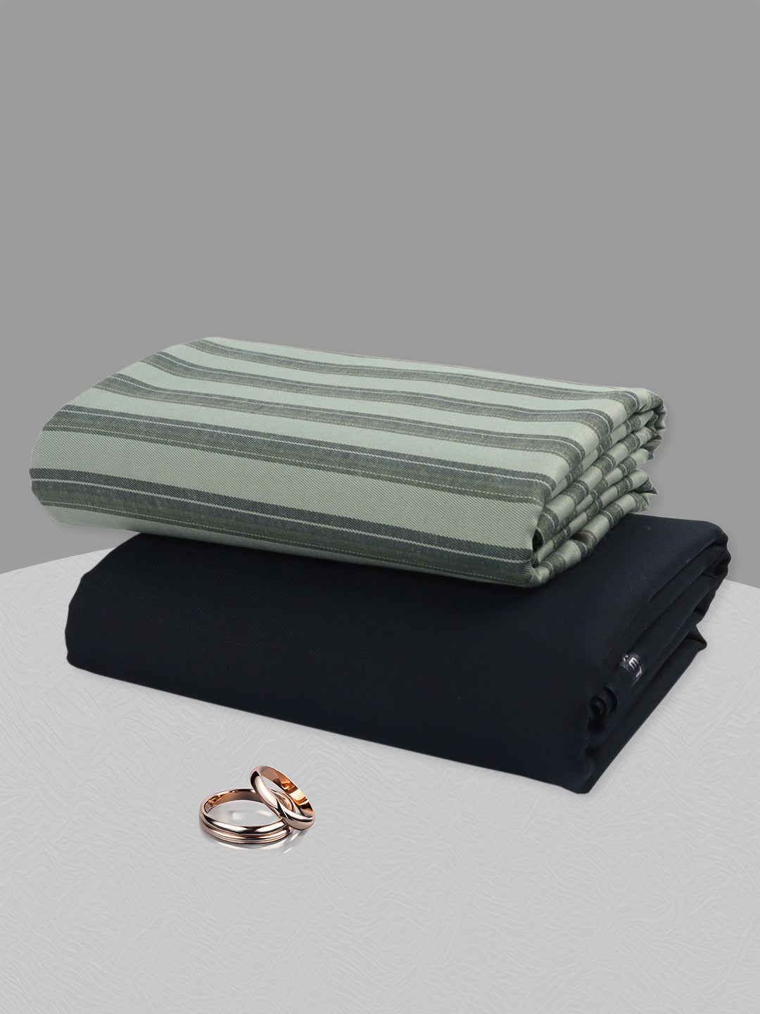 Cotton Blend Striped Shirting & Suiting Gift Box RY95