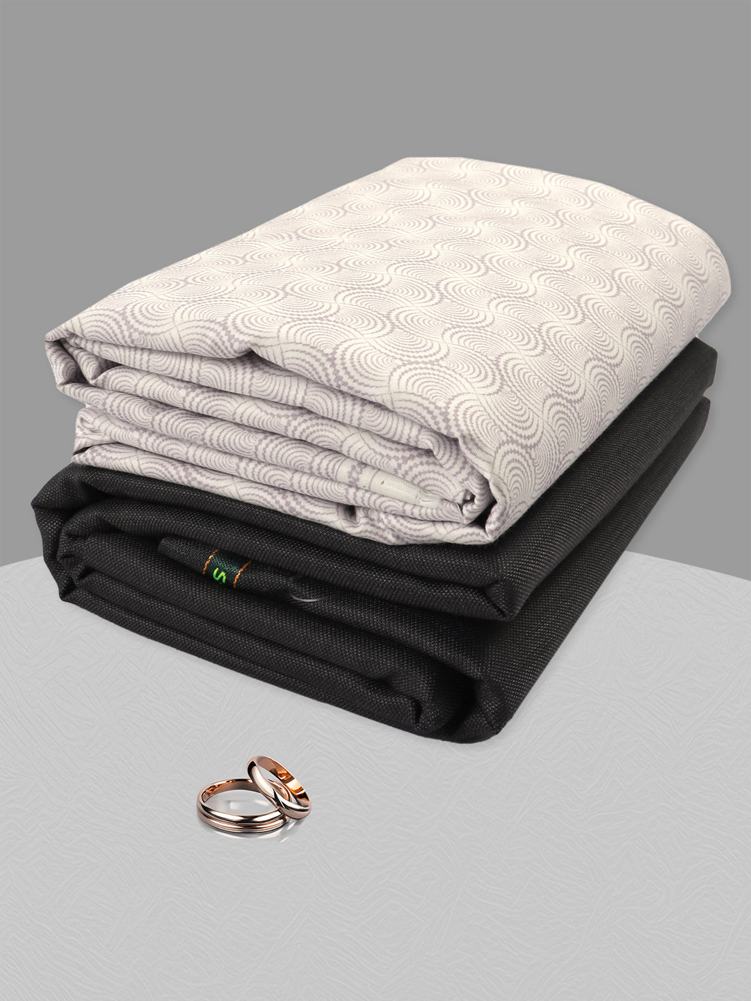 Men 100% Cotton Printed Shirting & Suiting Gift Box RY71