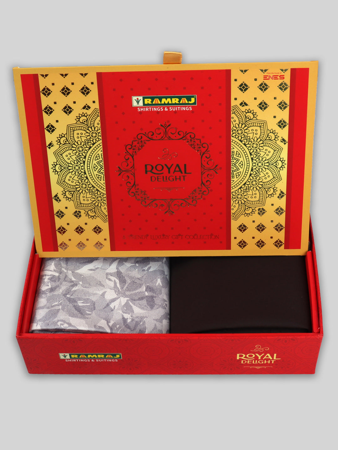 Cotton Printed Shirting & Suiting Gift Box RY98