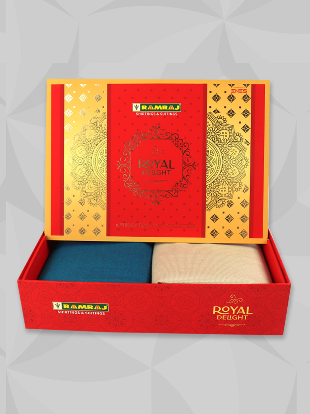100% Cotton Plain Shirting & Suiting Gift Box RY88