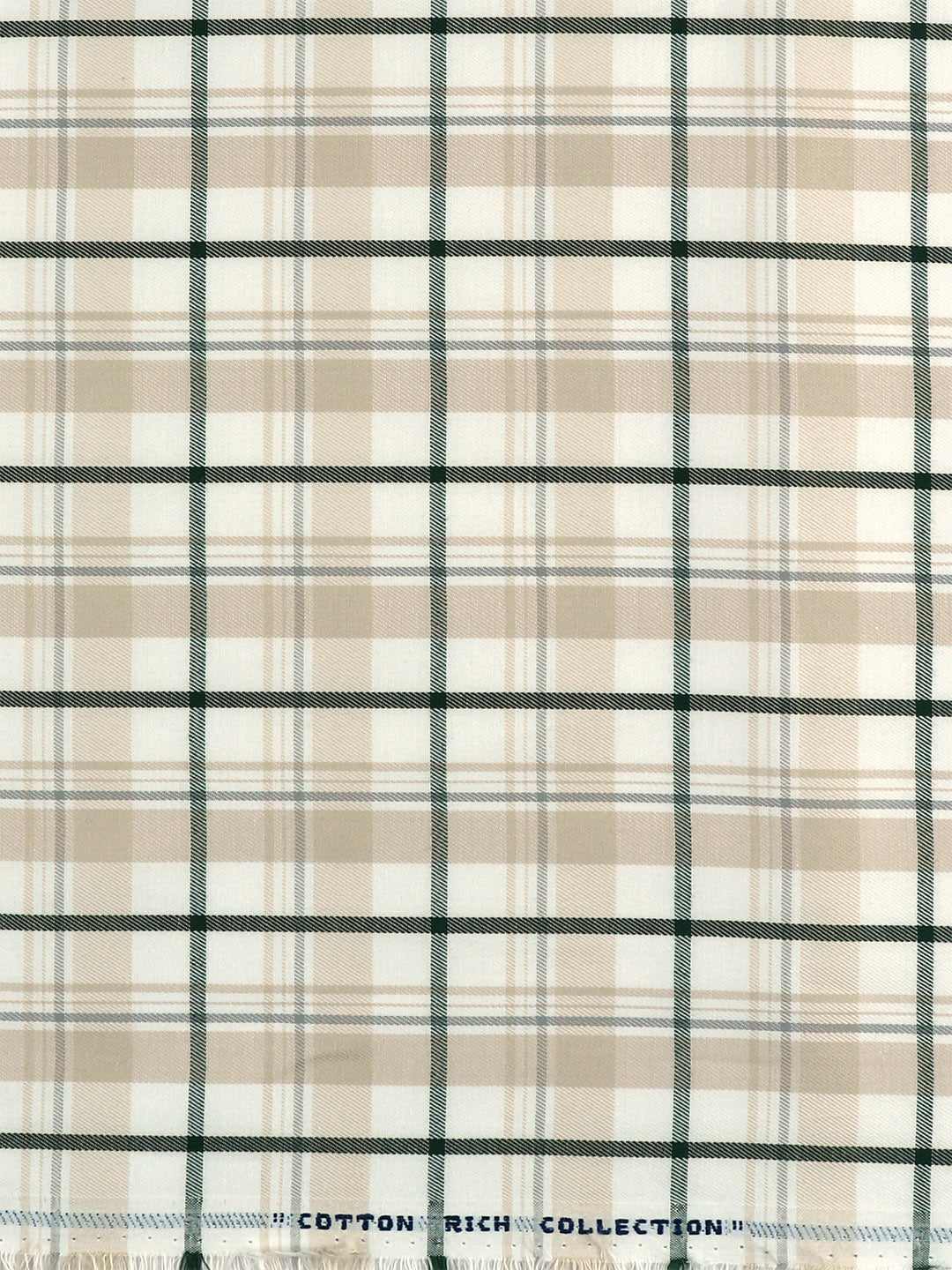 Men Cotton Rich Checked Sandal Shirt Fabric Galaxy Art