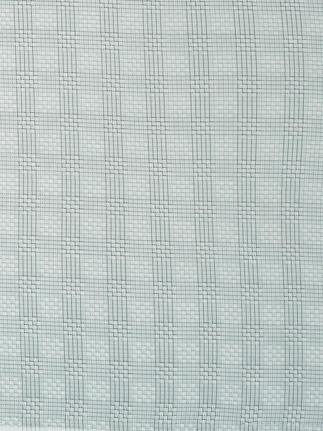 Men Cotton Rich Self Design Shirt Fabric Grey HI-Tech