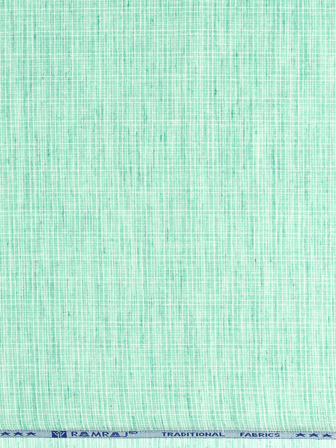 Men Cotton Rich Checked Green Shirt Fabric Galaxy Art