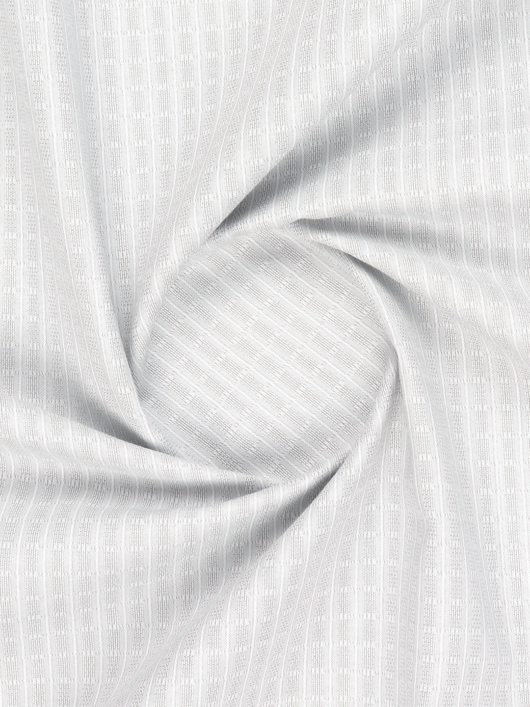 Cotton Blend Self Design Fabric Grey Galaxy Art