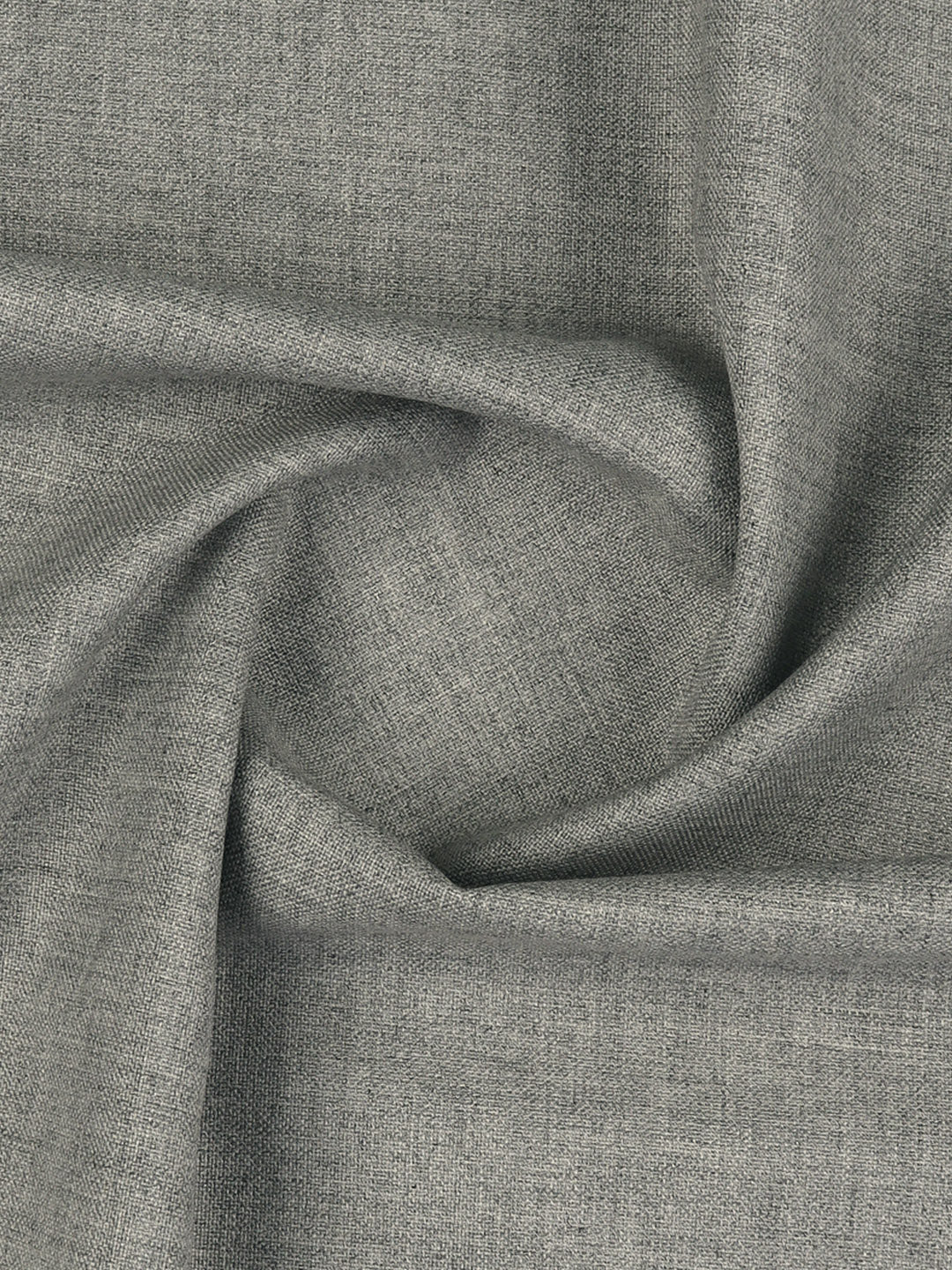 Poly Viscose Grey Plain Suiting Fabric Sapphire Cuf