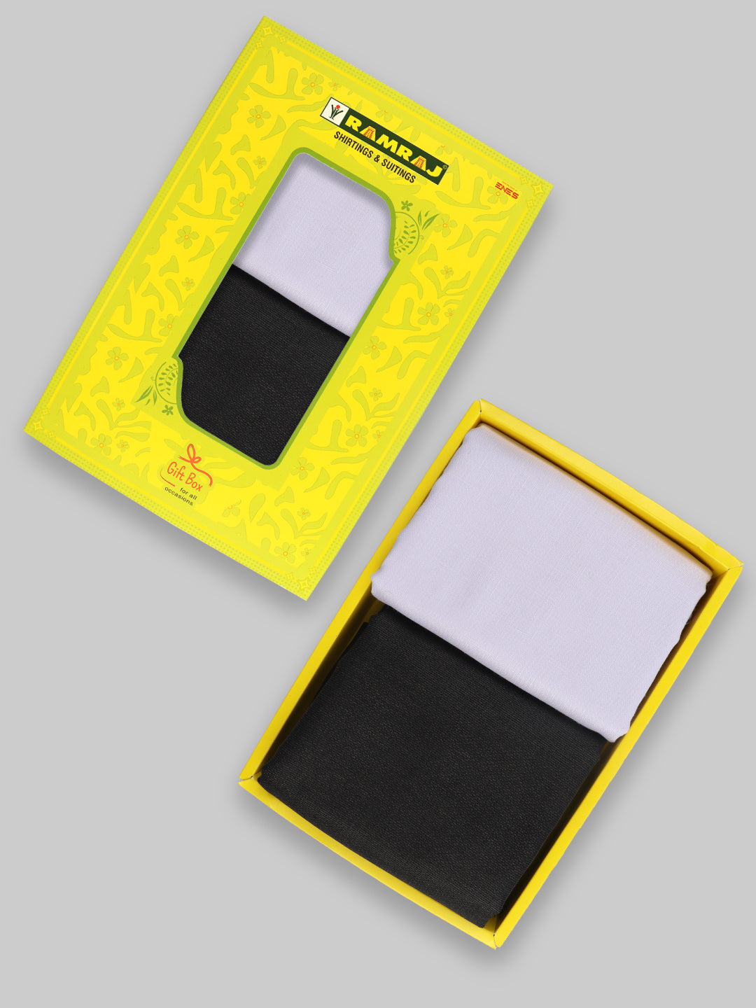 Cotton Blend Plain Shirting & Suiting Gift Box SS225
