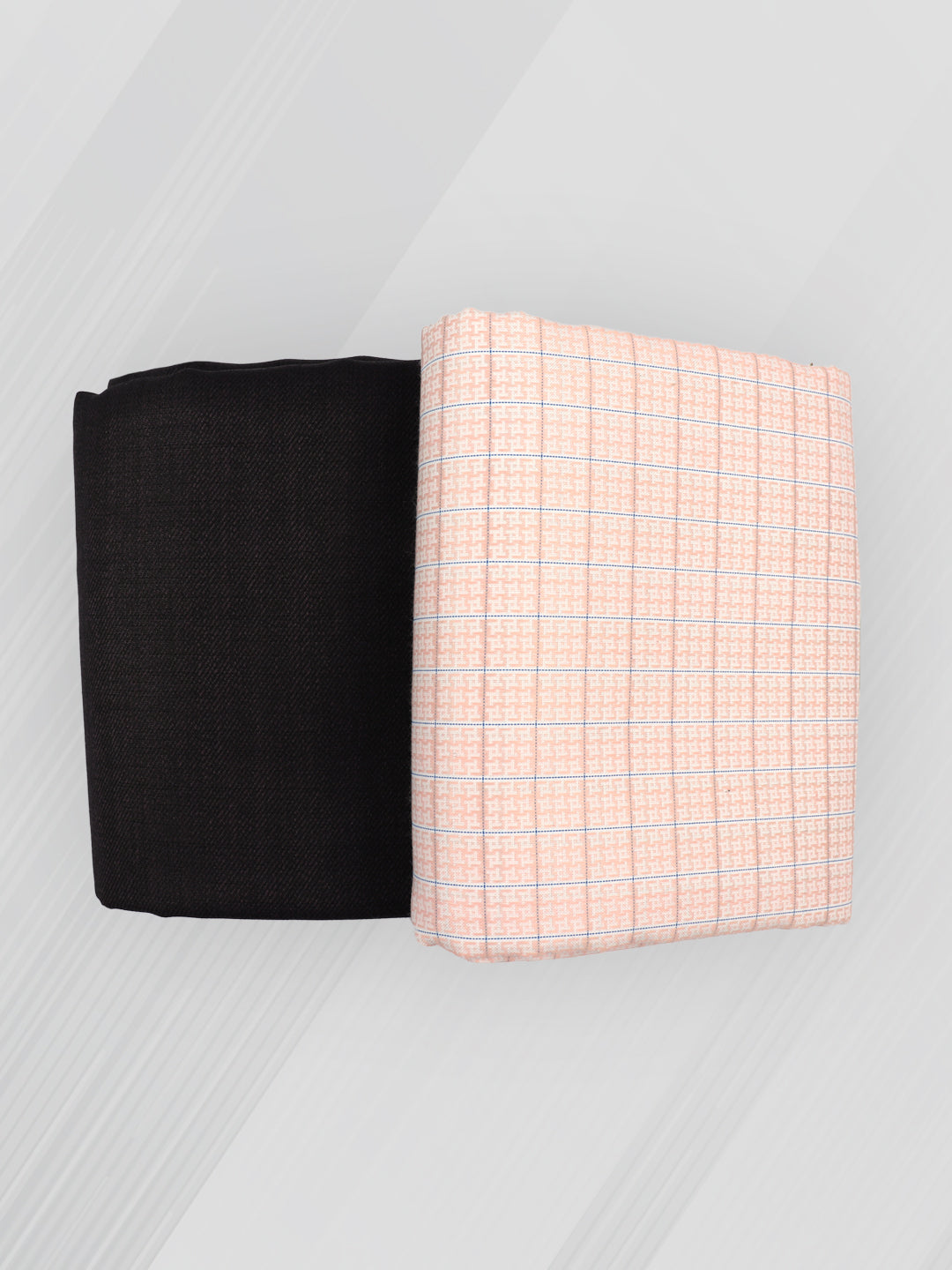 Men Cotton Checked Shirting & Suiting Gift Box SS184