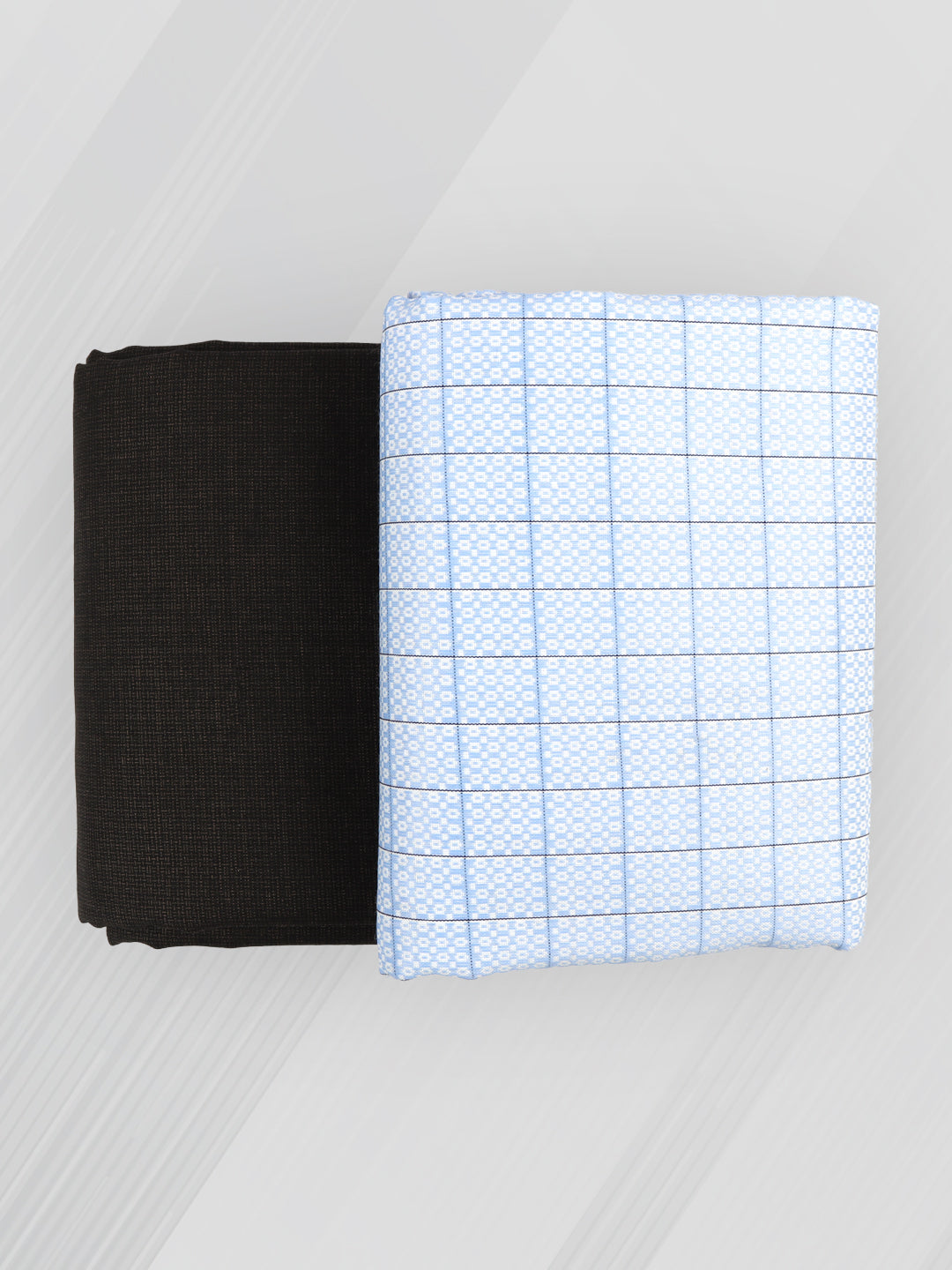 Men Cotton Checked Shirting & Suiting Gift Box SS205