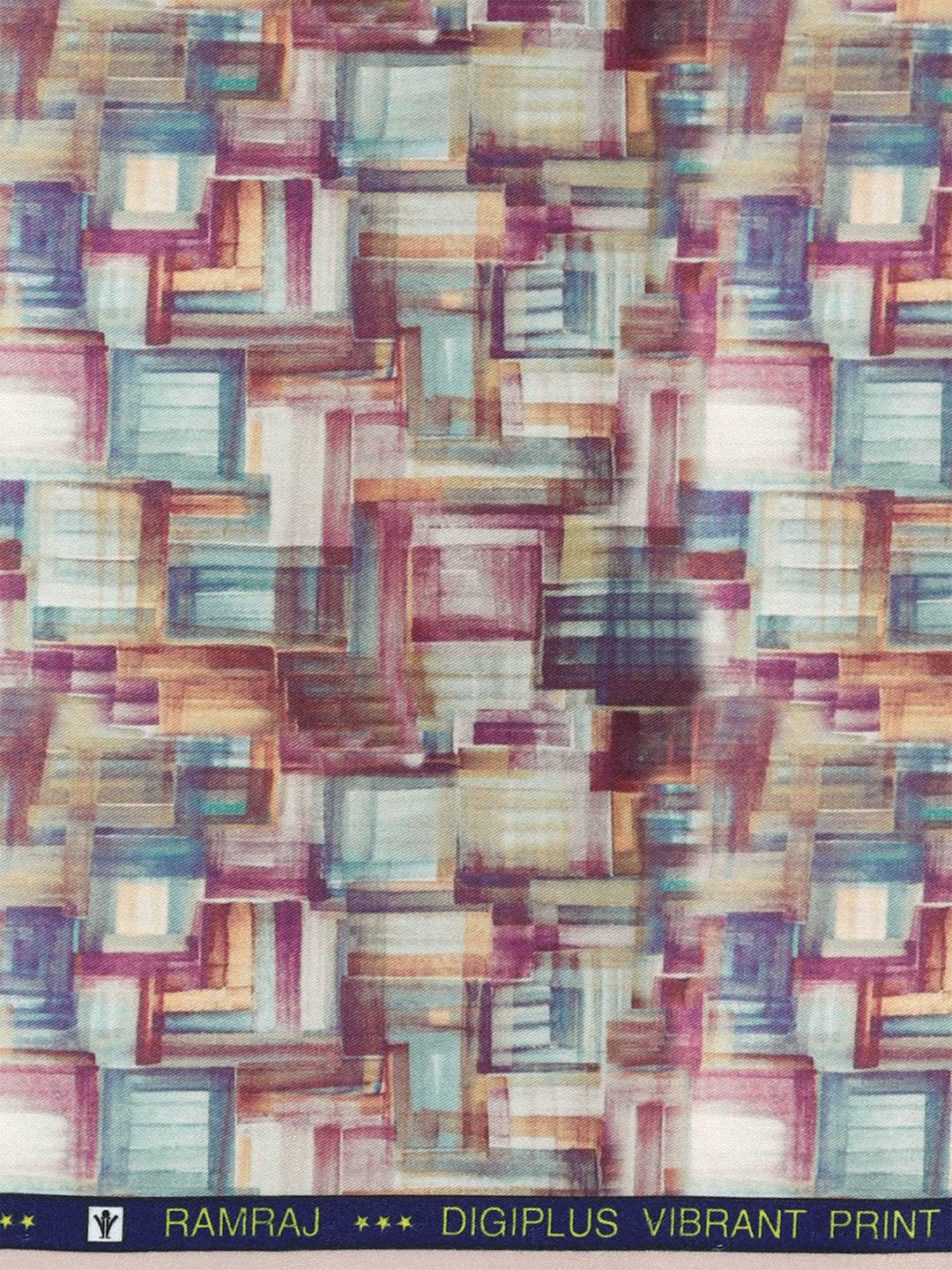 Men Cotton Rich Pink Printed Shirt Fabric Oslo Print